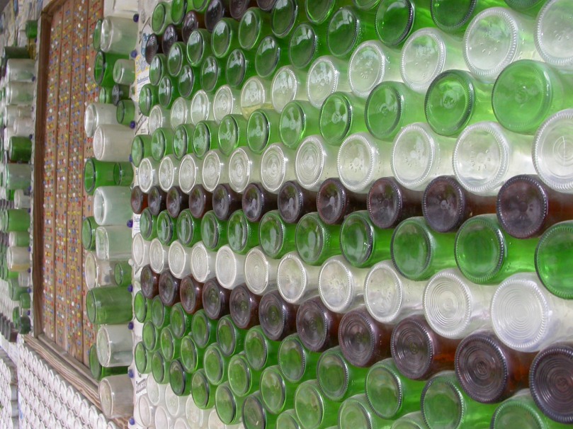 bottle wall